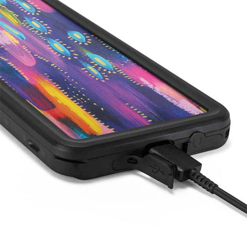 Etta Vee Kaleidoscope Brush Stroke Galaxy S20 Waterproof Case