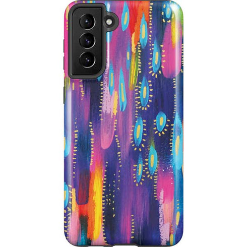Etta Vee Kaleidoscope Brush Stroke Galaxy S21 FE Pro Case