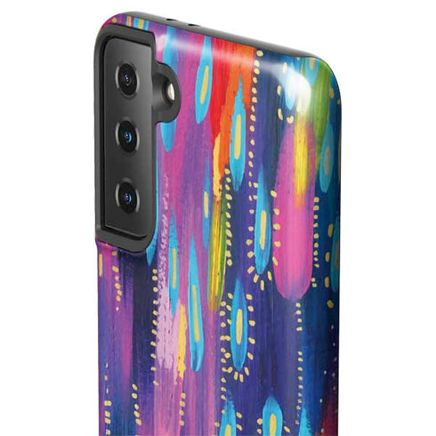 Etta Vee Kaleidoscope Brush Stroke Galaxy S21 FE Pro Case