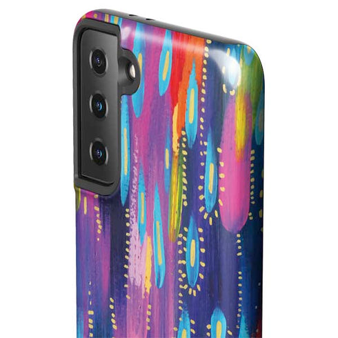 Etta Vee Kaleidoscope Brush Stroke Galaxy S21 Plus 5G Pro Case