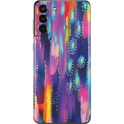 Etta Vee Kaleidoscope Brush Stroke Galaxy S21 Plus 5G Skin