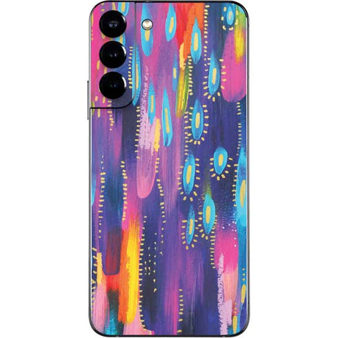 Etta Vee Kaleidoscope Brush Stroke Galaxy S22 Plus Skin