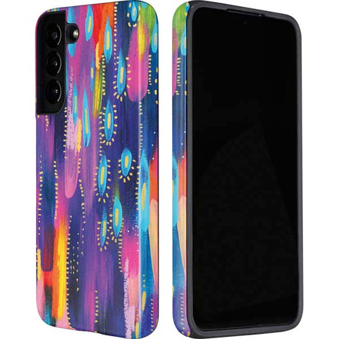 Etta Vee Kaleidoscope Brush Stroke Galaxy S22 Pro Case