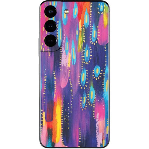 Etta Vee Kaleidoscope Brush Stroke Galaxy S22 Skin