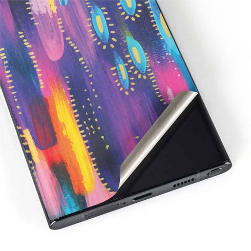 Etta Vee Kaleidoscope Brush Stroke Galaxy S22 Ultra Skin