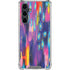 Kaleidoscope Brush Stroke by Etta Vee Galaxy S23 FE Clear Case