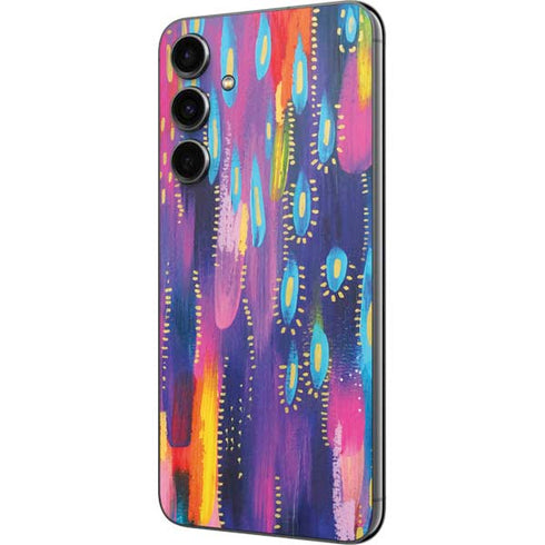 Kaleidoscope Brush Stroke by Etta Vee Galaxy S23 FE Skin