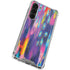 Etta Vee Kaleidoscope Brush Stroke Galaxy S23 Plus Clear Case