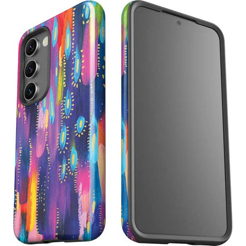 Etta Vee Kaleidoscope Brush Stroke Galaxy S23 Pro Case