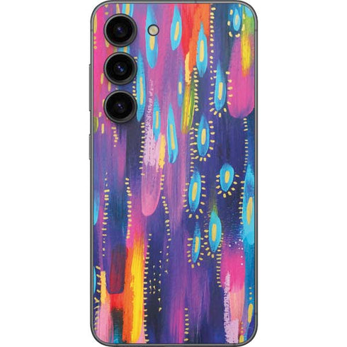 Etta Vee Kaleidoscope Brush Stroke Galaxy S23 Skin