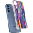Kaleidoscope Brush Stroke by Etta Vee Galaxy S24 Clear Case