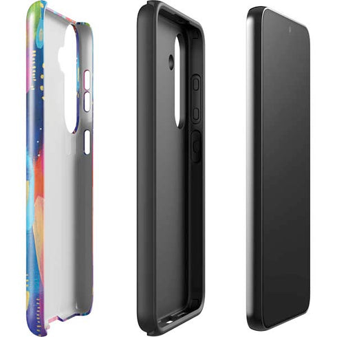 Kaleidoscope Brush Stroke by Etta Vee Galaxy S24 Impact Case