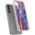 Kaleidoscope Brush Stroke by Etta Vee Galaxy S24 Plus Clear Case