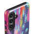 Kaleidoscope Brush Stroke by Etta Vee Galaxy S24 Plus Impact Case