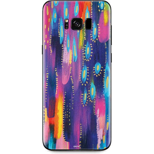 Etta Vee Kaleidoscope Brush Stroke Galaxy S8 Skin