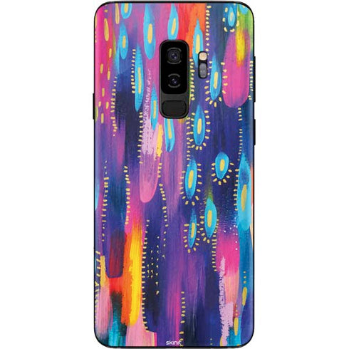Etta Vee Kaleidoscope Brush Stroke Galaxy S9 Plus Skin