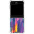 Kaleidoscope Brush Stroke by Etta Vee Galaxy Z Flip5 5G Clear Case