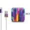 Etta Vee Kaleidoscope Brush Stroke iPad Charger (10W USB) Skin