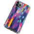 Kaleidoscope Brush Stroke by Etta Vee iPhone 11 Pro Max Clear Case