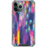 Kaleidoscope Brush Stroke by Etta Vee iPhone 11 Pro Max Clear Case