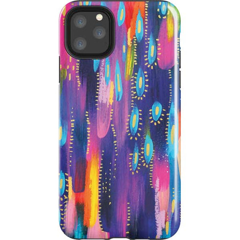 Etta Vee Kaleidoscope Brush Stroke iPhone 11 Pro Max Impact Case