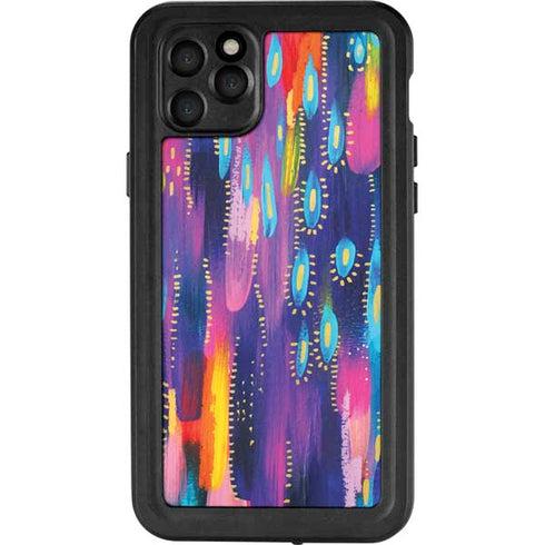 Etta Vee Kaleidoscope Brush Stroke iPhone 11 Pro Max Waterproof Case