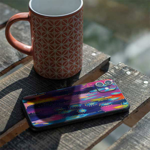 Etta Vee Kaleidoscope Brush Stroke iPhone 11 Skin