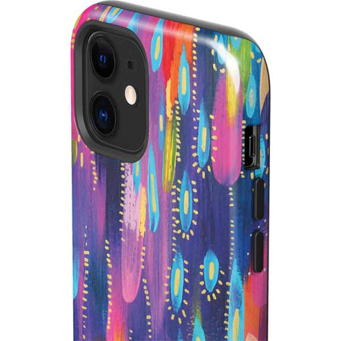 Etta Vee Kaleidoscope Brush Stroke iPhone 12 Impact Case
