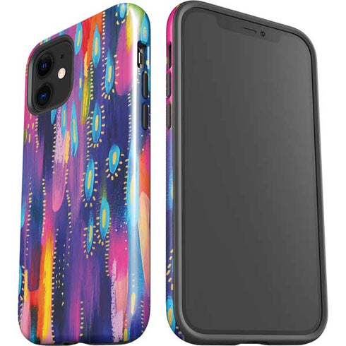 Etta Vee Kaleidoscope Brush Stroke iPhone 12 Impact Case