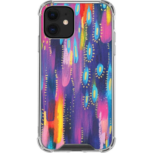 Etta Vee Kaleidoscope Brush Stroke iPhone 12 Mini Clear Case