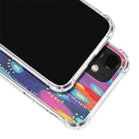 Etta Vee Kaleidoscope Brush Stroke iPhone 12 Mini Clear Case
