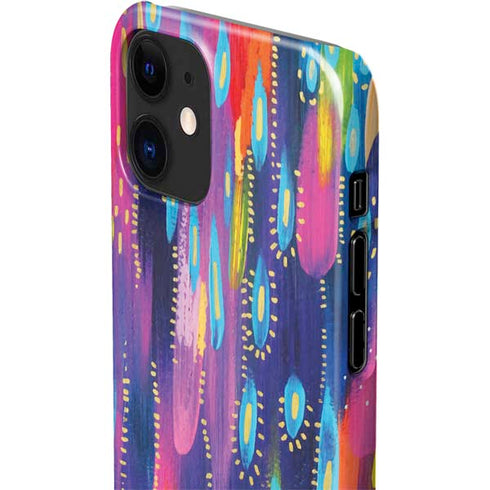 Etta Vee Kaleidoscope Brush Stroke iPhone 12 Mini Lite Case