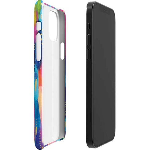 Etta Vee Kaleidoscope Brush Stroke iPhone 12 Mini Lite Case