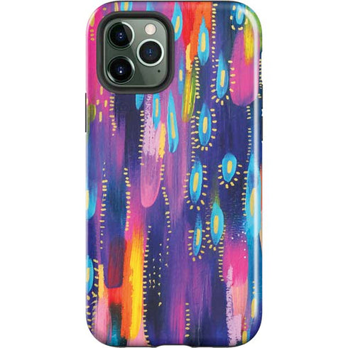 Etta Vee Kaleidoscope Brush Stroke iPhone 12 Pro Impact Case