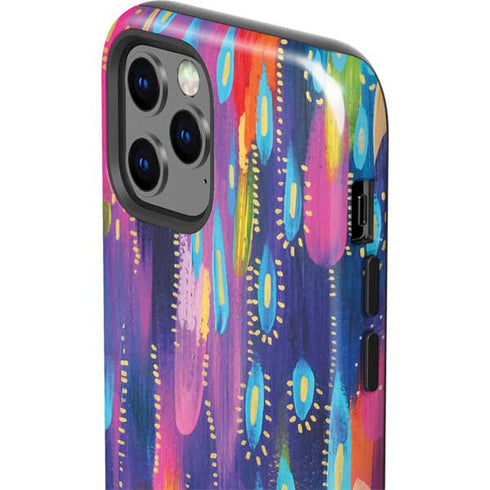 Etta Vee Kaleidoscope Brush Stroke iPhone 12 Pro Max Impact Case
