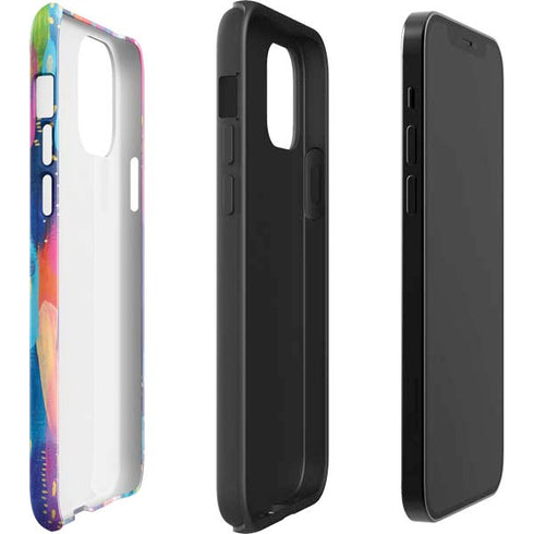 Etta Vee Kaleidoscope Brush Stroke iPhone 12 Pro Max Impact Case