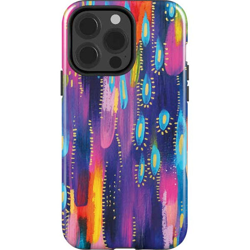 Etta Vee Kaleidoscope Brush Stroke iPhone 13 Pro Impact Case