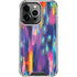 Kaleidoscope Brush Stroke by Etta Vee iPhone 15 Pro Clear Case