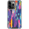 Etta Vee Kaleidoscope Brush Stroke iPhone 14 Pro Clear Case