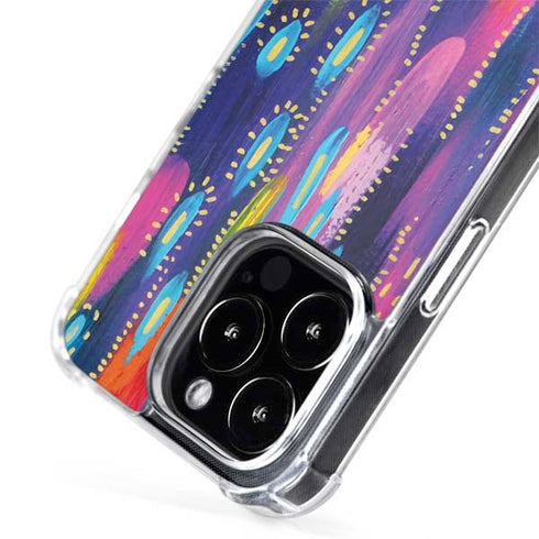 Kaleidoscope Brush Stroke by Etta Vee iPhone 15 Pro Max MagSafe Case