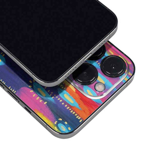 Etta Vee Kaleidoscope Brush Stroke iPhone 14 Pro Max Skin