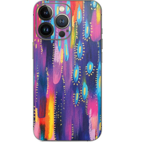 Etta Vee Kaleidoscope Brush Stroke iPhone 14 Pro Skin