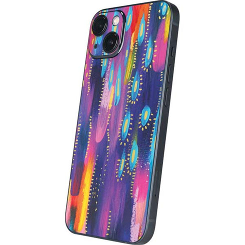 Etta Vee Kaleidoscope Brush Stroke iPhone 14 Skin
