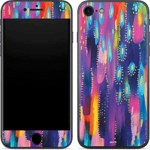 Etta Vee Kaleidoscope Brush Stroke iPhone 8 Skin