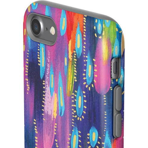 Etta Vee Kaleidoscope Brush Stroke iPhone SE (2nd & 3rd Gen) Pro Case
