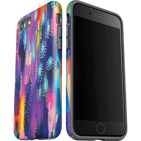 Etta Vee Kaleidoscope Brush Stroke iPhone SE (2nd & 3rd Gen) Pro Case