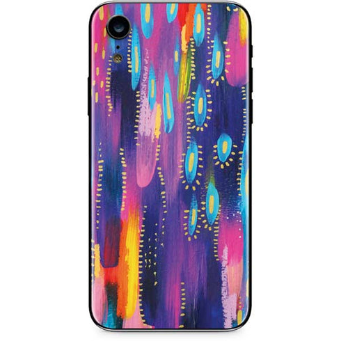 Etta Vee Kaleidoscope Brush Stroke iPhone XR Skin