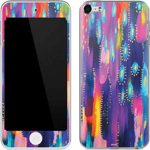 Etta Vee Kaleidoscope Brush Stroke Apple iPod Skin