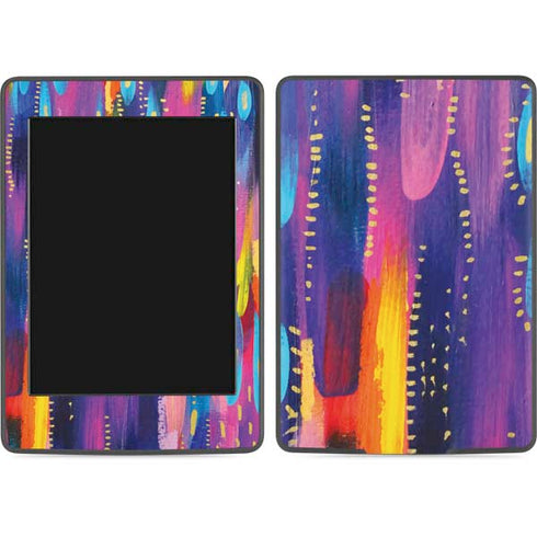 Etta Vee Kaleidoscope Brush Stroke Amazon Kindle Skin