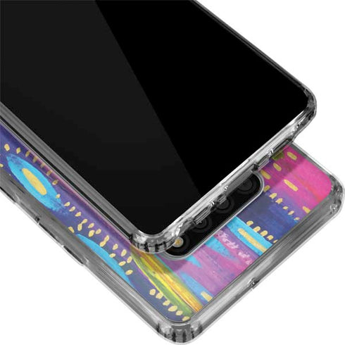 Kaleidoscope Brush Stroke by Etta Vee LG Stylo 6 Clear Case